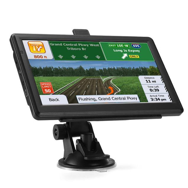 7 in Portable Car Navigation GPS Universal Navigator tracker for All Cars Trucks Vehicle Motorcycles Navigation GPS