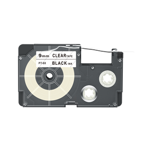 9 mm zwart-wit BYE-9WE XR-9WE compatibele labeltape voor <span class=keywords><strong>CASIO</strong></span>-printers - Product Image 4