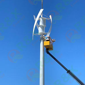 Бесплатная Альтернативная энергия 30 кВт 20 кВт 15 кВт 10 кВт 5 кВт ветряной генератор для солнечной системы - Product Image 3