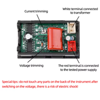 AC 50-500V Digital LCD Voltmeter Ammeter 10A 50A 100A Detektor Penguji Meter Arus Tegangan Tujuan Umum Berkualitas Tinggi