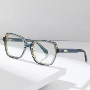 חדש כיכר סין אופטי מסגרות עבור קריאת משקפיים נשים גברים קוצר ראיה כחול אור משקפיים מסנן מחשב עיניים