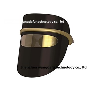 <span class=keywords><strong>Masque</strong></span> facial portable à spectre lumineux rouge et bleu pour le rajeunissement de la peau Photon, élimination des taches d'acné, raffermissement, infusion, massage par vibration - Product Image 4