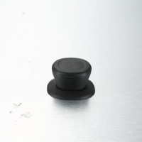 Bouton en bakélite pour couvercle de casserole en verre trempé de type G, couvercle en verre pour ustensiles de cuisine avec bouton en bakélite
