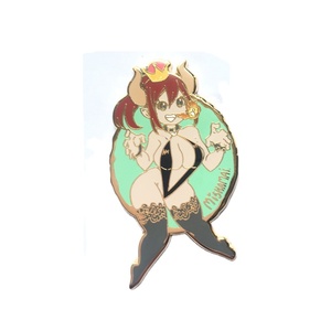 Bán Hot Custom Kim Loại Glitter Huy Hiệu Cứng Men Ve Áo Pin Với Bướm Và Cartoon Men Thiết Kế - Product Image 2