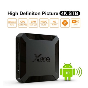 กล่องรับสัญญาณทีวี X96Q ระบบแอนดรอยด์ 4K ชิปประมวลผล Allwinner H313 Quad Core หน่วยความจำ 1GB+8GB - Product Image 3