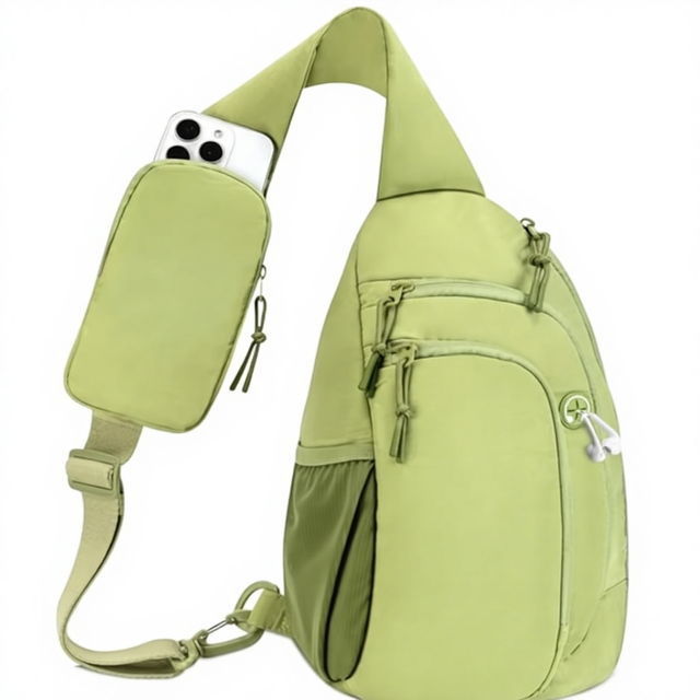OEM Factory Custom Women Nylon Crossbody Bag Anti-theft RFID Blocking Sling Bag