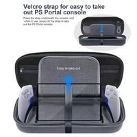 Haute qualité Eva boîte de transport portable Console Mech mallette de rangement antichoc voyage dur sac de transport pour Console de portail PS