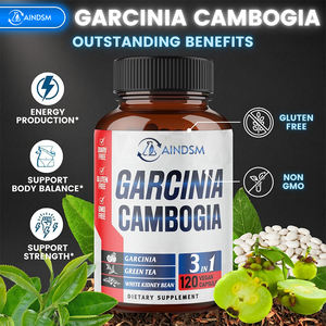 Etiqueta privada Adelgazamiento rápido Garcinia Cambogia Cápsulas Pérdida de peso Garcinia Cambogia Suplemento Cápsula Suprimir el apetito Píldora - Product Image 5