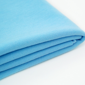 Kain Katun Nilon Tencel Wol Rayon Nyaman Lembut Kain Campuran Rajutan Kustom Kain Interlock - Product Image 5