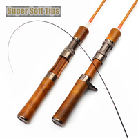 Canne à pêche en jet de carbone portable 1.4m 100g, légère et souple