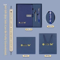Coffret Cadeau Carnet de Notes A5 Personnalisable Haut de Gamme – Bloc-notes de Bureau pour Cérémonies d'Entreprise, Galas Annuels, Remise de Diplômes – Avec Logo