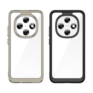 Livraison rapide Étui de téléphone en acrylique transparent coloré antichoc pour OPPO A6 Pro 5G - Product Image 5