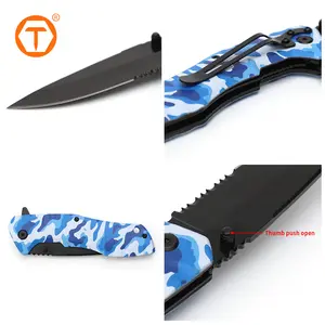 Custom 3cr13 Folding Pocket Survival Hunter Outdoor Knife Combat Tactical Knives