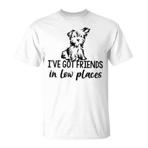Camiseta Yorkie Mom Friends In Low Places para amantes de los perros - Product Image 2