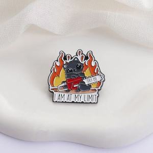Broche Creativo de Dibujos Animados para Gatos, Pin Masónico de Esmalte, Técnica de Fundición, Broche Navideño, Insignia de Solapa, Joyería al por Mayor - Product Image 4