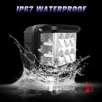 FDN haute puissance luminosité feux de conduite camion voiture tracteur moto travail brouillard lumière d'inondation LED accessoires