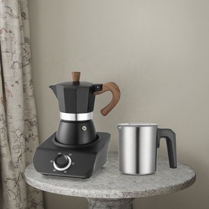 Mousseur à lait professionnel 4 en 1 avec contrôle automatique de la température, bon prix pour les hôtels et les foyers - Product Image 1