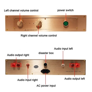 BRZHIFI-AMPLIFICADOR DE potencia de Audio FM300A 99.9%, amplificador estéreo de 2 canales para el hogar - Product Image 4