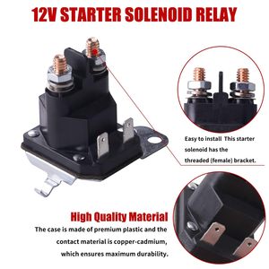 Solénoïde de démarreur pour <span class=keywords><strong>tondeuse</strong></span> à gazon MTD, Cub Cadet, Troybilt 725-06153 725-06153A 762-1261-211-51 - Product Image 4