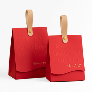 Bolsas de Papel de Lujo Personalizadas de Bajo Costo para Regalos de Boda y Dulces para Fiestas - Product Image 3