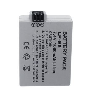 แบตเตอรี่กล้อง LP-E5 1080mAh สำหรับ Canon EOS 450D 500D 1000D ได้รับการรับรองมาตรฐาน CE RoHS ขายส่งจำนวนมาก คุณภาพพรีเมียม - Product Image 2