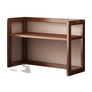 <b>Desk</b> Storage Rack Double Layer Rectangle Office Organizer For Books <b>Toys</b> And Miscellaneous Items Wall Mounted Type - Product Image 5
