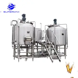 Grosir Pabrik kualitas terbaik industri Brewhouse 300l 500l 1000l 2000l 3000l peralatan pembuatan bir Brewhouse oem