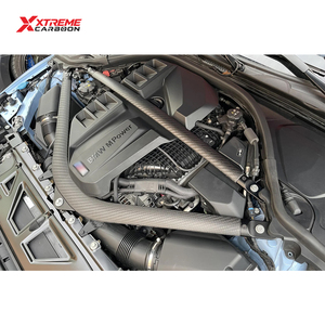 Barra di Bilanciamento Motore in Fibra di Carbonio Lucida/Opaca per <span class=keywords><strong>BMW</strong></span> S58 G80 G81 M3 G82 G83 M4 G87 M2, Barra di Supporto Executive Line - Product Image 5