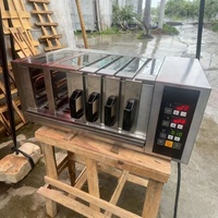 Machine à brochettes de viande de petite taille à vente chaude, machine à brochettes de barbecue, machine à faire des brochettes de kebab, machine à shish kebab