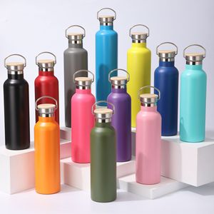 Gobelet isotherme personnalisé en acier inoxydable avec couvercle et logo, double paroi transparente, 500 ml et 750 ml, pour cadeaux promotionnels - Product Image 2