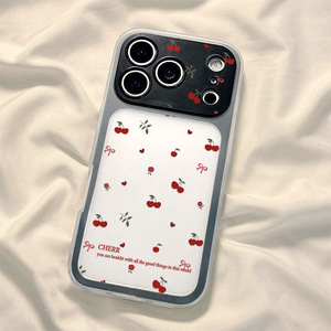 Funda Protectora para iPhone 17 Pro Max, Diseño de Cereza, Dos en Uno, Suave, Protección Completa Anticaídas - Product Image 6