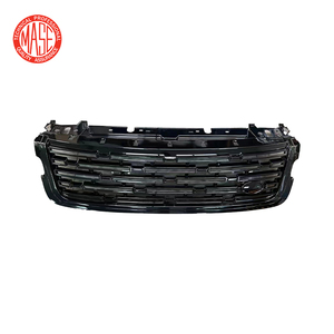 Rejilla delantera de coche CZJF para Land Rover Range Rover <span class=keywords><strong>Velar</strong></span> <span class=keywords><strong>2017</strong></span> 2018 2019 2020 2021 2022 2023 2024 negro brillante OEM accesorios para automóviles - Product Image 1
