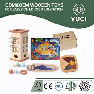 Juego de Juguetes de Madera Montessori al por Mayor, Kit de Rompecabezas Educativos para la Primera Infancia, <span class=keywords><strong>Mundo</strong></span> Marino, Juego de Regalo para <span class=keywords><strong>el</strong></span> <span class=keywords><strong>Desarrollo</strong></span> Sensorial del Bebé - Product Image 1