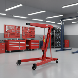 Grue à moteur hydraulique, équipement de levage robuste pour la manutention de matériaux, pour atelier, garage, usine, usage industriel - Product Image 3