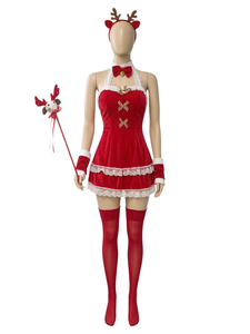 Costumi Sexy da Infermiera per Donna, Alta Qualità, per Giochi di Ruolo, Halloween e <span class=keywords><strong>Natale</strong></span>, <span class=keywords><strong>Lingerie</strong></span> per Adulti, Vendita all'Ingrosso PEEQI - Product Image 4