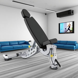 Chaise d'entraînement BM Professional Multi-Adjust | Coussin ergonomique pour musculation de la poitrine, des épaules, du dos et des jambes - Product Image 4