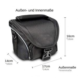 Sac pour appareil photo reflex numérique/SLR, étanche avec housse de pluie, sacs à bandoulière compacts pour appareil photo, étuis compatibles, fabriqué en usine BSCI - Product Image 2