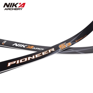 Palas de arco recurvo Nika Archery <span class=keywords><strong>S3</strong></span> de 68 pulgadas, de fibra de vidrio y núcleo de espuma, compatibles con ILF. - Product Image 5