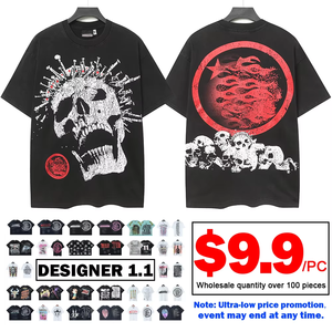 Hell t <strong>Shirt</strong> 1.1 Tee Wholesale Supplier Manufacturers 100% Cotton Clothing NFC Scan with Tag Top Quality <strong>Star</strong> Men's Street <strong>Shirt</strong> - Product Image 1