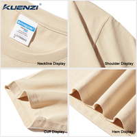 Camiseta Kuenzi Regular Personalizada con Logotipo, Cuello Redondo, Manga Corta, 100% Algodón, 210GSM, Hombros Caídos, Talla Grande para Mujer