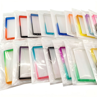 Étui transparent en TPU minimaliste effet arc-en-ciel pour cartes de crédit, compatible avec les slabs gradués P/S/A/BGS/SGC, sans fermeture