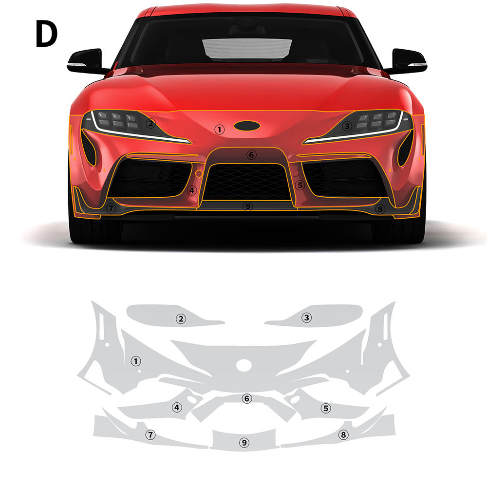 Front Bumper + Headlights