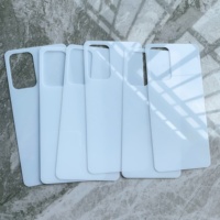 Coque de téléphone en verre trempé avec transfert thermique 2D antidérapant supérieur 2021 pour Samsung A52