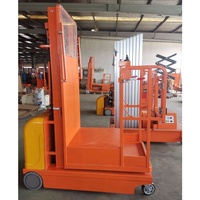 Chariot élévateur électrique Everlift pour la manutention de commandes, capacité 300 kg, hauteur de levage 3 m - 3,3 m, mini-plateforme élévatrice pour entrepôt, à vendre