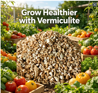 Vermiculite horticole premium Chenxing 1-3MM – Solution de jardinage 3-en-1 : aération, rétention, germination, stimulation des racines et hydratation