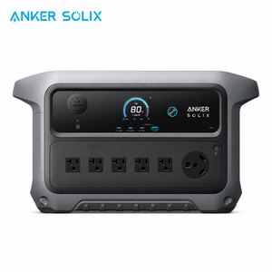 Anker SOLIX C2000 Gen 2 2048Wh สถานีไฟฟ้าพกพา 2400W แบตเตอรี่ LiFePO4 ชาร์จเร็ว 58 นาที สำหรับรถบ้าน บ้านพักอาศัย สำรองไฟฉุกเฉิน - Product Image 5