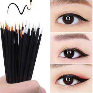 Herramientas de Maquillaje de Belleza para Mujer, 50/100 Piezas de Pinceles Desechables para Delineador de Ojos, Varitas para Sombra de Ojos en Caja, para Cosméticos y Pestañas - Product Image 1