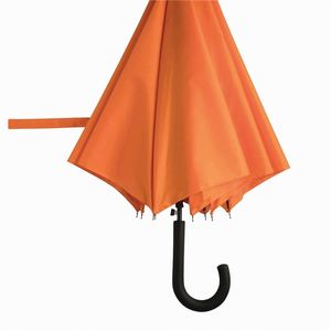 Parapluie publicitaire moderne à couleurs vives avec long manche et ouverture semi-automatique 8 baleines - Cadeau d'affaires - Product Image 3