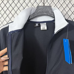 Chaqueta Blusón Casual de Moda con Parches, Cierre Completo y Manga Larga <span class=keywords><strong>para</strong></span> <span class=keywords><strong>Hombre</strong></span> y Mujer, con Tela Transpirable <span class=keywords><strong>para</strong></span> Correr y Gimnasio - Product Image 5