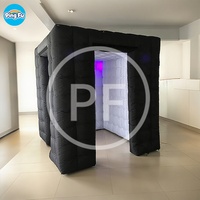 Tente dôme gonflable pour événements, fêtes, discothèques, imperméable, éclairée par LED, tente igloo gonflable, carpa gigante gonflable
